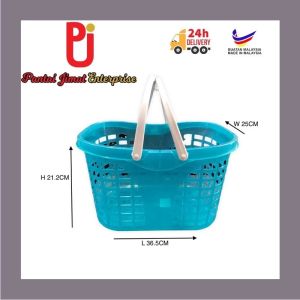 Bakul Plastik/ Bakul Serbaguna/ Bakul Pasar/ Century Shopping  Basket / Picnic Basket / Laundry Basket