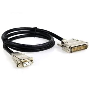 DB25 to DB9 Extension Cable Male to Female Length Customizable Metal or Plastic Case