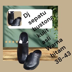 sendal selop sepatu bustong full kulit