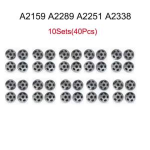 10Sets(40Pcs) Rubber Bottom Case Feet Replacement Kit For MacBook Pro Retina 13" A2159 A2289 A2251 A2338 Base Foot Pads
