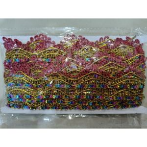 【现货】手工装饰品 三角边 七彩亮片【五色】金色/银色/红色/玫红色/绿色