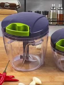 600/1000ml Manual Food Chopper Hand Pull String Vegetable Cutter Onions Garlic Chopper Fruits Herbs Nuts Kitchen Food Processor