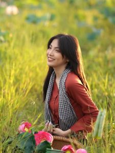 Bộ áo bà ba nữ coton - Áo bà ba coton màu cam đất truyền thống miền Tây - Có bộ bà ba Bigsize- may sỉ bà ba toàn quốc - May bộ bà ba theo yêu cầu