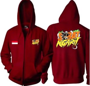 JAKET RISLETING SOBAT NGARIT JAKET DISTRO/BAHAN TEBAL HALUS