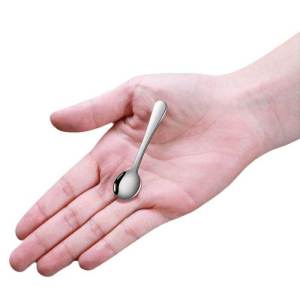 Mini Coffee Spoon Short Handle Stainless Steel 304 Kitchen Salt Spoon Seasoning Dessert Special Small Size Metal Coffee Spoon