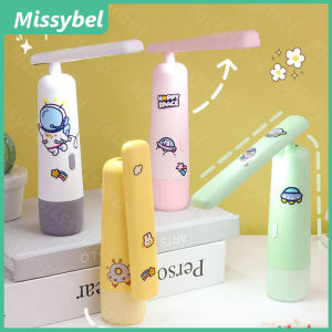 New Simple USB Rechargeable LED Childrens Desk Lamp Student Bedroom Table Eye Protection Creative Table Lamp 2-step stepless dimming folding desk lamp