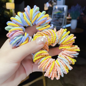 Baby Hair Ties Disposable Elastic Bands Non-Damaging for Little Hair Girls Cute Small Cheeky Head Ropes Children Accessories