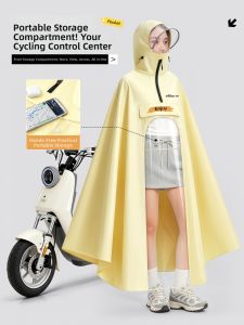 ZHENGYU | Heavy Rain Waterproof Adult Electric Bike and Motorcycle Poncho