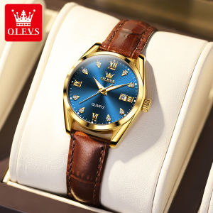 Hot Sale！OLEVS Watch For Women Original Import Waterproof Quartz Movement Luxury Fashion Women Watch Diamond Dial Best Gift