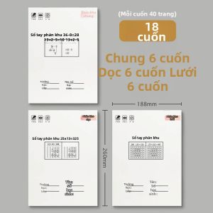 Sổ Luyện Tập Toán Học Sinh 16K