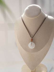 Handmade Brown Tassel Necklace for Men And Women Comfortable Hanging Neck Cord without Pendant DIY Fashion Jewelry Accessory