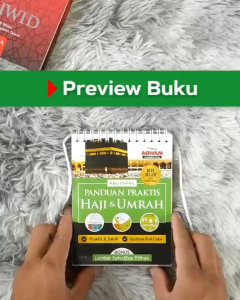 Panduan Praktis Haji Umrah Gantung Aqwam Buku Umroh Abu Ismail Full Color Jilid Spiral Asli