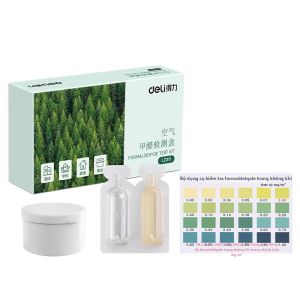 deli | Bộ Kit Thử Formaldehyde Chuyên Dụng Cho Gia Đình