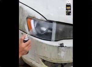 Pembersih Lampu Mobil Bersinar Dalam Satu Semprotan