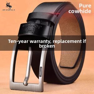 JIFANPAUL | Genuine Cowhide Leather Belt Wide Style
