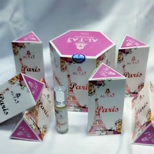 Parfum Al-Taj Original Non Alcohol Varian Aroma Paris [Kemasan Botol 6ml] Roll On