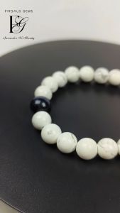 กำไลหินฮาวไลท์บลูไทเกอร์อาย ช่วยเพิ่มสมาธิในการเรียน และการทำงานช่วยทำให้มีมุมมองที่ดี ขจัดพลังงานที่ไม่ดีออกจากความคิด