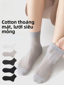 Tất nam MiiOW lưới mỏng thoáng khí chống mùi cổ thấp