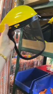 หมวกตัดหญ้า หน้ากากเซฟตี้ มีหลายแบบให้เลือก แบบตาข่าย แบบใส สวมสบายอากาศถ่ายเท ไม่ร้อน