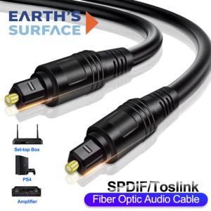 Cáp Âm Thanh Sợi Quang Kỹ Thuật Số Tốc Độ Cao Toslink SPDIF Cho PS4 Xbox Blu-ray Player Sound Bar Amplifier TV - Tùy Chọn 1m/2m/3m/5m/10m