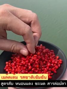 เหยื่อตกปลา หัวเชื้อตกปลา 1000เม็ด กัดเบ็ด3วินาที เพิ่มสารล่อปลา รสชาติกลมกล่อม กระตุ้นให้ปลากัดตะขออย่า🐋สามารถตกปลาได้1000ครั้ง🐋 1000ราคา