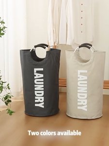 Big Washing Foldable Laundry Bag Basket With Handle Waterproof Dirty Clothes Basket Portable Travel
