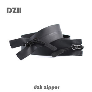 Khóa Kéo Chống Thấm Nước DŽh Chất Liệu Cao Su Nhập Khẩu Từ Đức Màu Đen Mờ Cho Áo Khoác Ngoài Và Quần Áo Mùa Đông