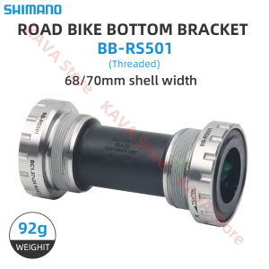 SHIMANO | Bộ Phận Giữa Xe Đạp Đường Trường Shimano RS501 BSA BB68/70 Chuyển Động Trung Tâm Xe Đạp Tốc Độ Cao Hỗ Trợ Dưới Bằng Nhựa 24mm Cho Thiết Bị Đạp Xe