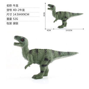 Medium Export Solid Jurassic Century Dinosaur Toy Model Tyrannosaurus Triceratops Artificial Dinosaur Gift Combination