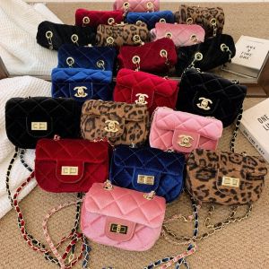 XIAOCHAOXIU | Princess Style Fashion Kids Bag Quilted Chain Design