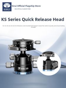 SIRUI | Low-center Ball-type Panoramic Cameral Tripod Head