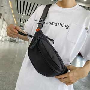 Trendy Outdoor Fishing Fitness Sports Single Shoulder Crossbody Bag Men Women Commuting Chest Bag Mobile Phone Waist Bag