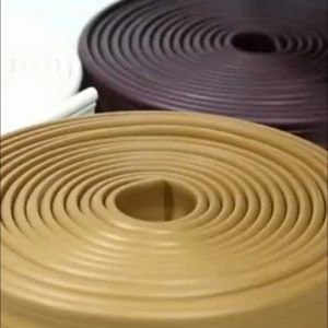 3D Pelekat Jalur 3D Foam Skirting Bingkai Dinding Dekorasi Rumah DIY Border Skirting Strip Tape 5 Meter 墙边腰线贴