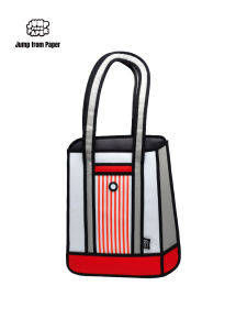 JumpFromPaper Large Capacity Commuter Tote Bag Womens Handbag Casual Simple Style Polyester Cotton Lining Daily Use