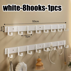 Polished round edge aluminum alloy hook burr free safe design for family bathroom bedroom child friendly daily hanging storage