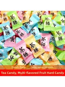 Peach Oolong Jasmine Tea Flavor Small Hard Fruit Candy