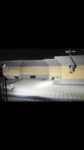 8 Inch Cordless LED Work Light Outdoor Floodlight Emergency Light with Rechargeable Li-ion Battery