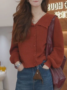 QINGNAER | Stylish Elegant Ins Style Collared Sweater