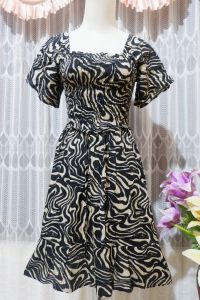 DRES SERUT SABRINA RUFLE BALI PAT 2 satu kilo muat 4 pcs