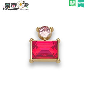 Metallic 3D Diamond Decorative Shoe Buckle Hole Shoe Flower DIY Accessory Shiny Crystal Butterfly Decorations