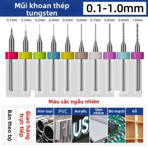 LASH | Bộ Mũi Khoan Twist Miniature PCB Hợp Kim Thép Wolfram