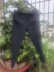 Quần âu nam ( Ủi Xếp Li ) màu đen xám đậm ống côn vải dãn phom quần tây âu rẻ đẹp và hình thật