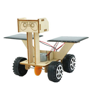 Solar powered lunar rover for children DIY manual assembly of physical models childrens puzzle training technology toys