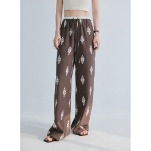 Vintage Vacation Tencel Linen Loose Wide Leg Trousers