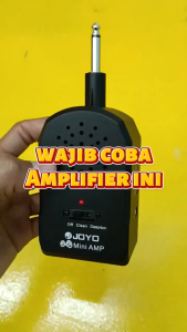 READY JOYO Ampli Amplifier Gitar Listrik Mini portable Guitar Clean Distortion 2W - JA-01