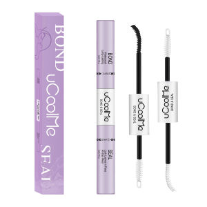 uCoolMe Lash Bond and Seal with Fast Glue Remover Strong Hold 72H Lashes Extension Waterproof and Long Lasting DIY Makeup Tool
