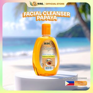 RDL Facial Cleanser Papaya Extract - Pembersih Wajah Face Wash Debu dan Kotoran Makeup Wajah Babyface with Vitamin A C E 150ml