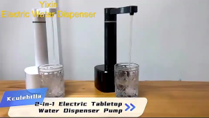 Portable Water Dispenser One-Touch Operation USB Rechargeable Fits Most Bottle Sizes Water Pump For Home Office Outdoor