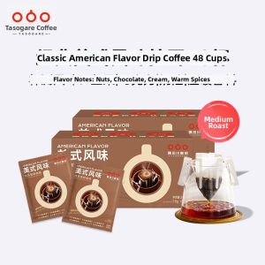 Extra Strong Freshly Ground Black Drip Coffee Energizing 24 Packs