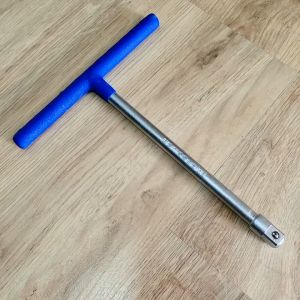 Cần Siết 1/2 Cán Thép Tạo Lực Chữ T Cán Bọc Nhựa Sử Dụng Kết Nối Được Nhiều Size Đầu Khẩu Ổ Cắm Vuông 1/2